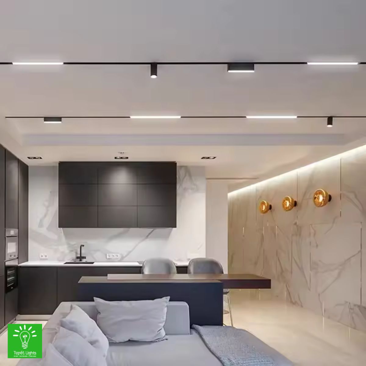 HỆ ĐÈN RAY NAM CHÂM THẾ HỆ MỚI